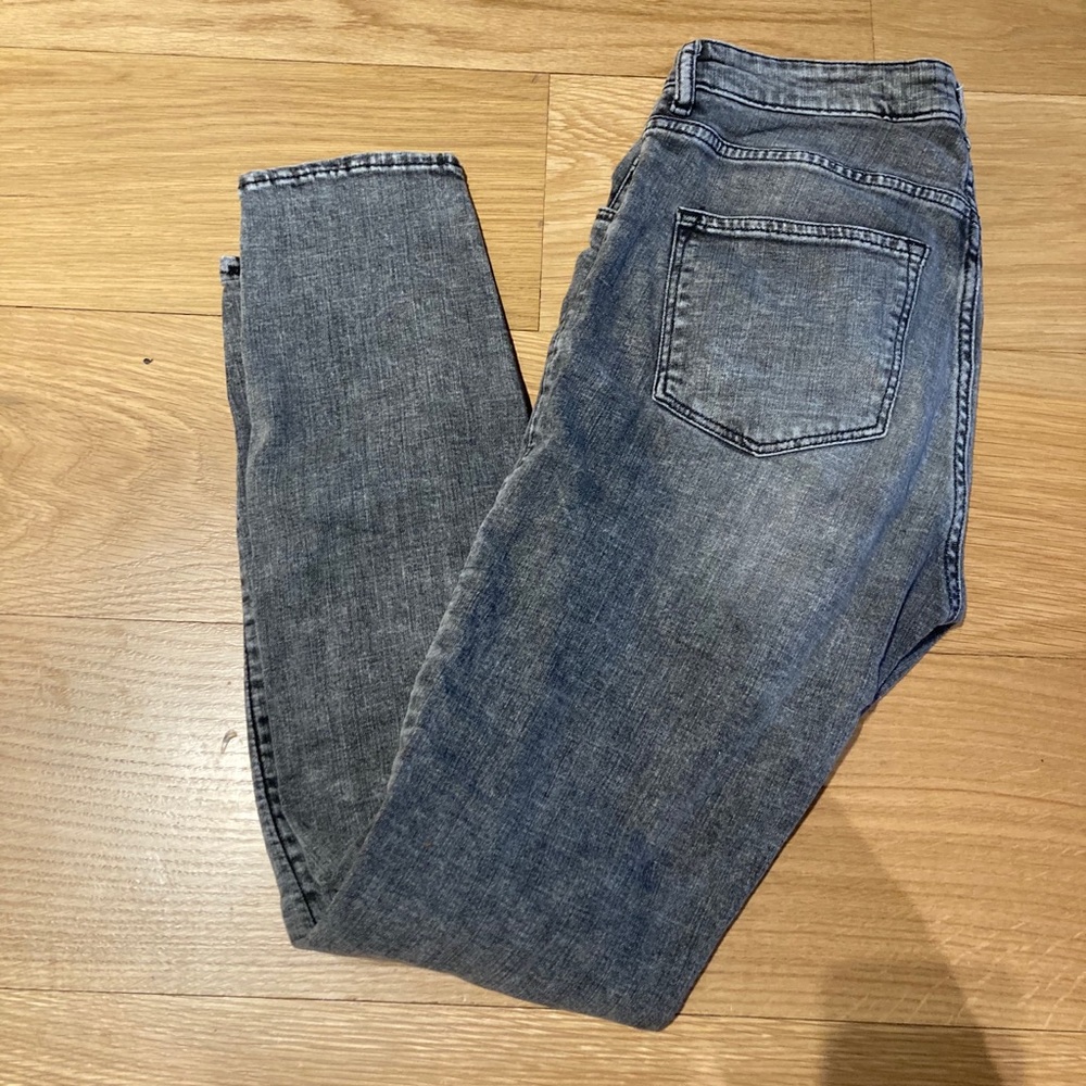 H&M Skinny Acid Wash Jeans